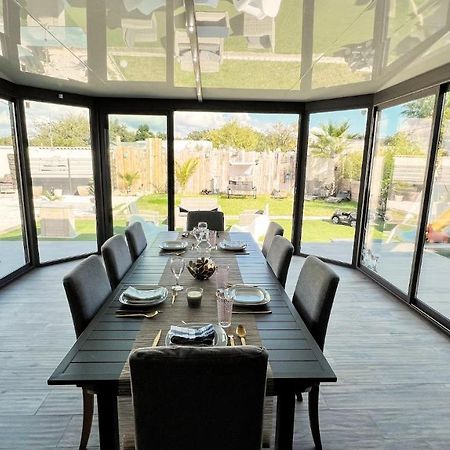 Villa Dali La Garde 260M2 Jacuzzi, Sauna, Piscine, Jardin 500M2, 5 Minutes De La Plage 외부 사진