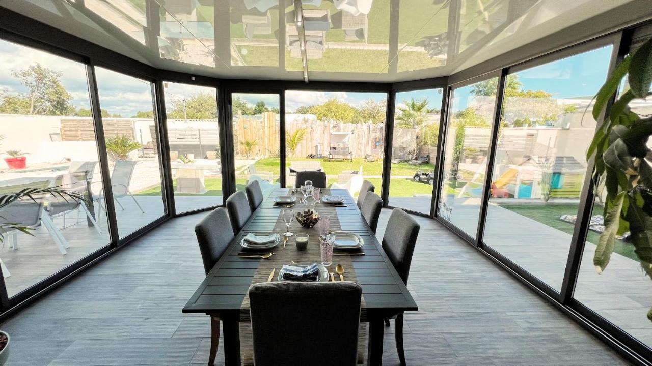 Villa Dali La Garde 260M2 Jacuzzi, Sauna, Piscine, Jardin 500M2, 5 Minutes De La Plage 외부 사진